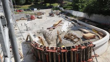 Baustelle SKZ