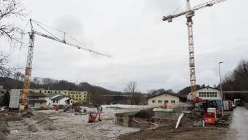 Baustelle SKZ