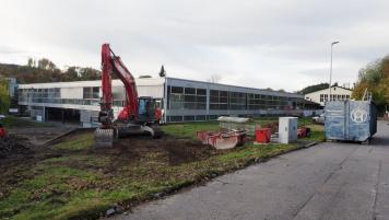 Baustelle SKZ