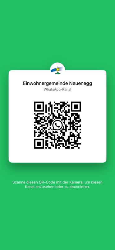QR-Code WhatsApp-Kanal